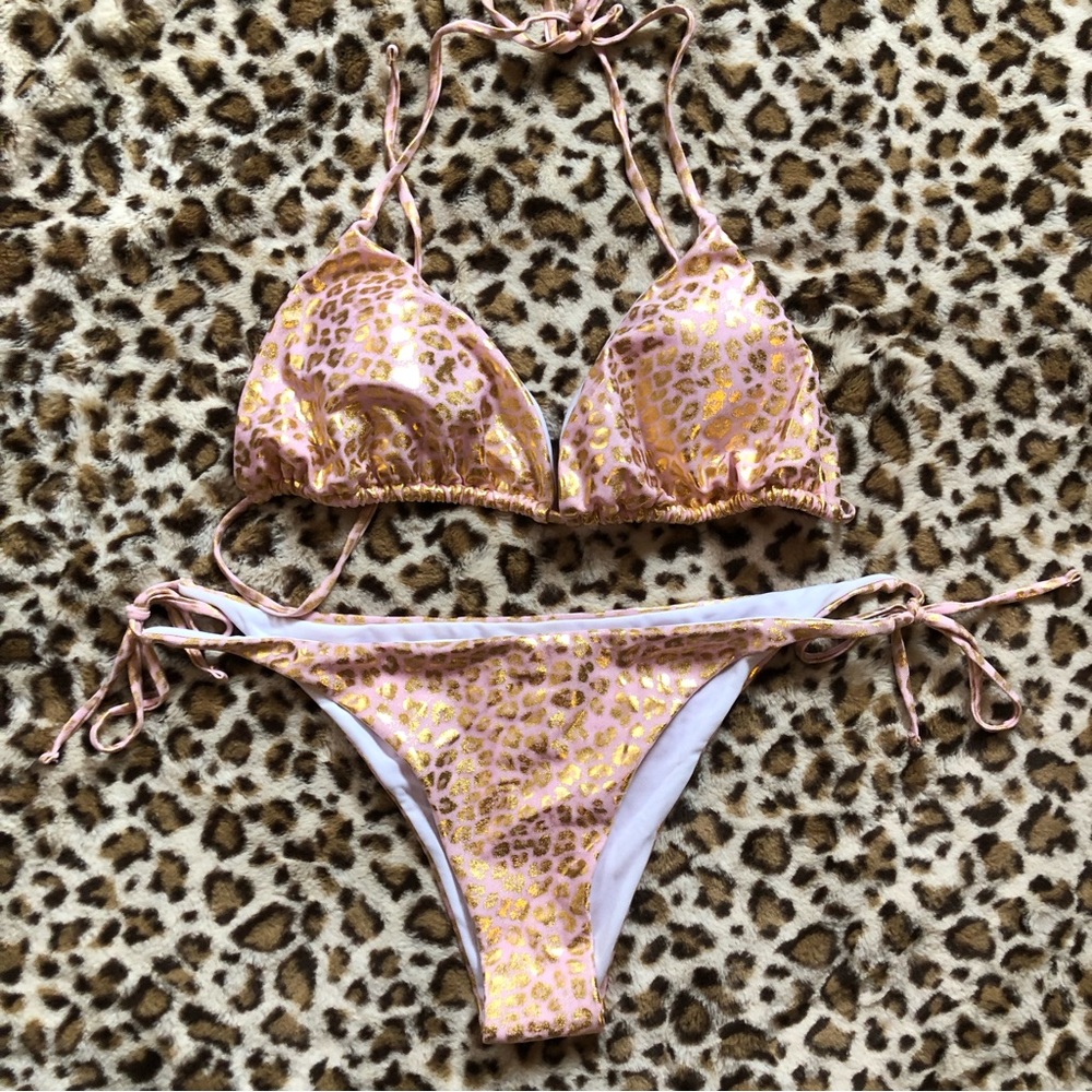 Metallic bikini